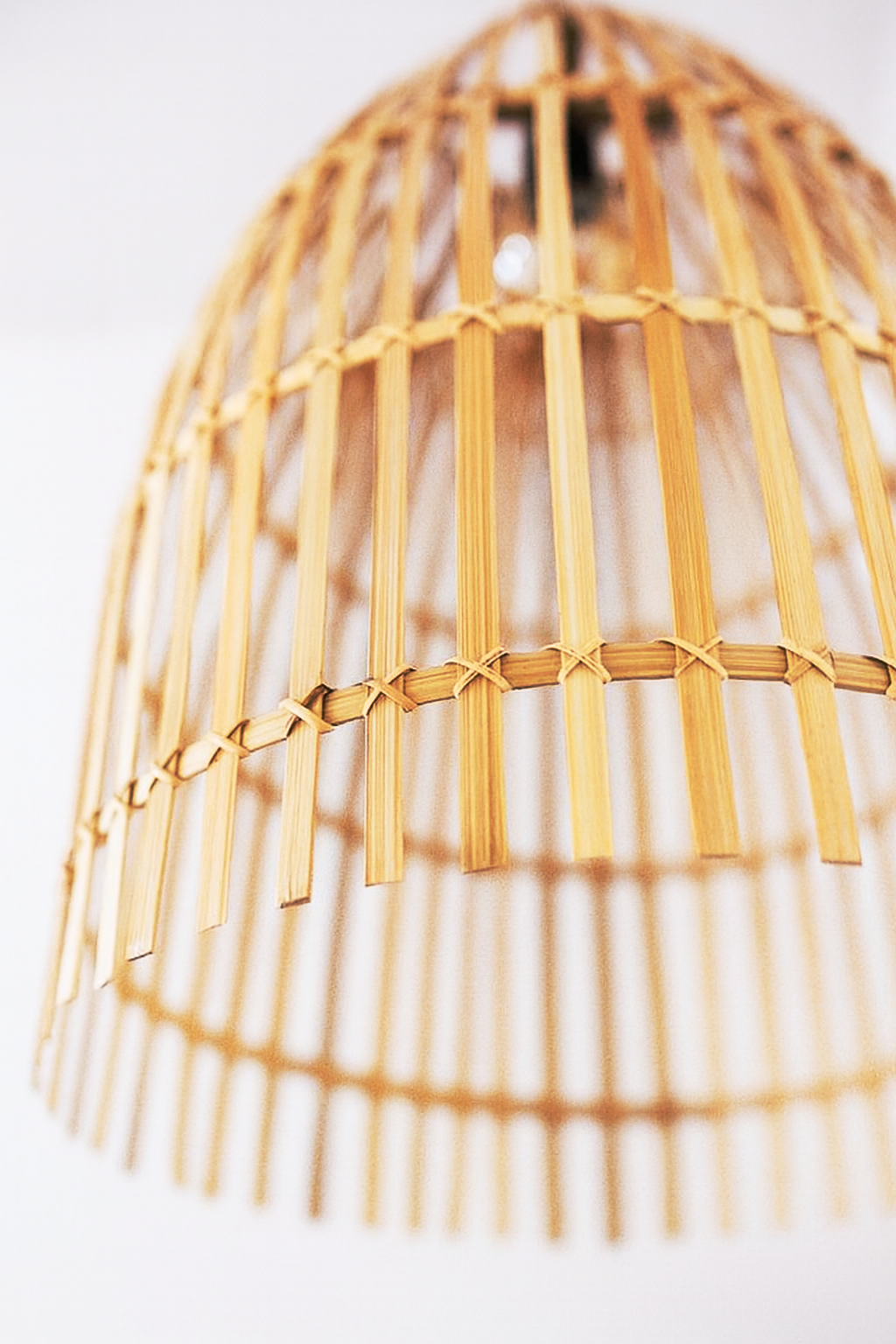 Bamboo Lampshade - Gambar 3
