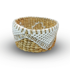 Water Hyacinth Round Tray