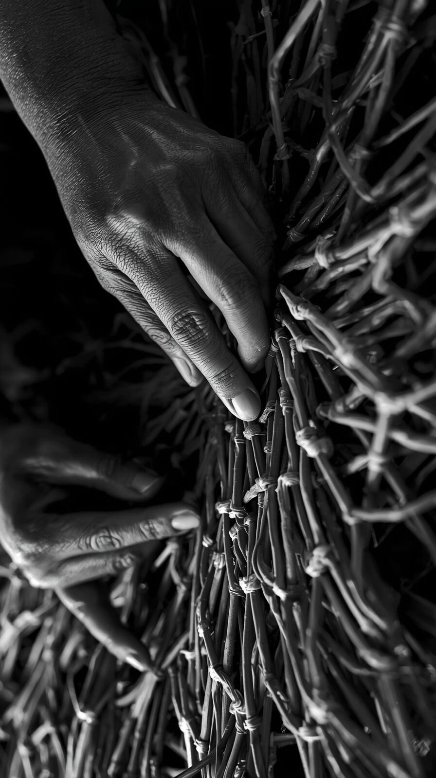 Hasil Akhir Produk Anyaman